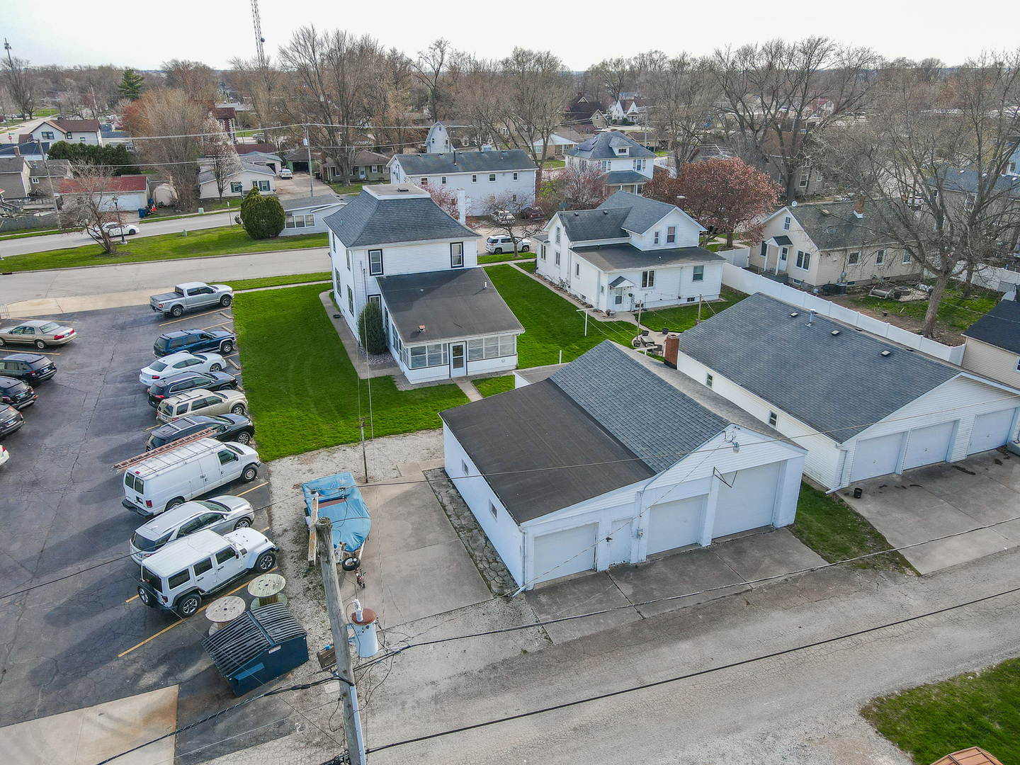 141 West 1st Street Manteno, IL 60950 - Photo 12 of 16 a view of a city from a terrace