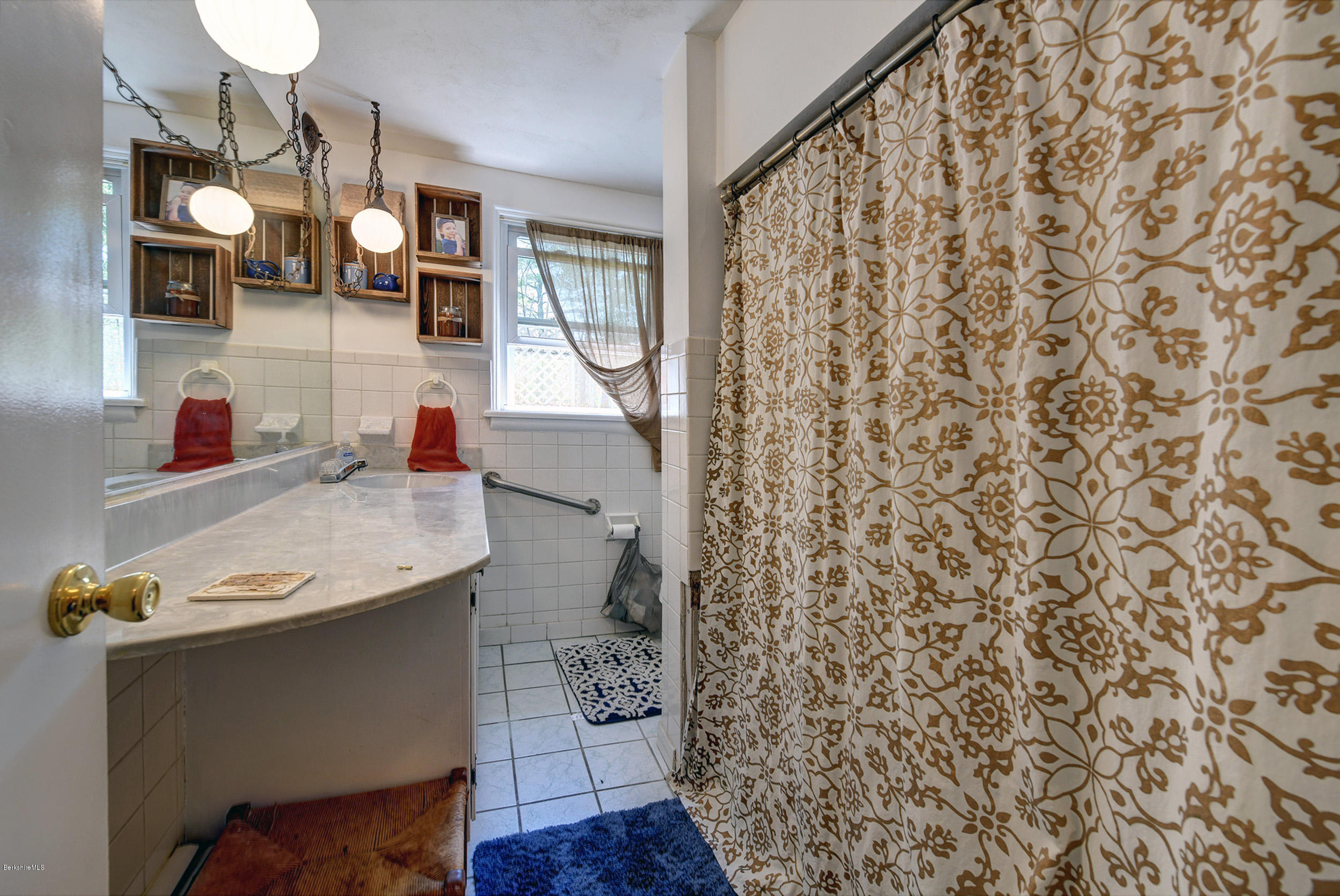 2175 Swamp Road Richmond, MA 01254 - Photo 12 of 33 a bathroom with a sink and a mirror