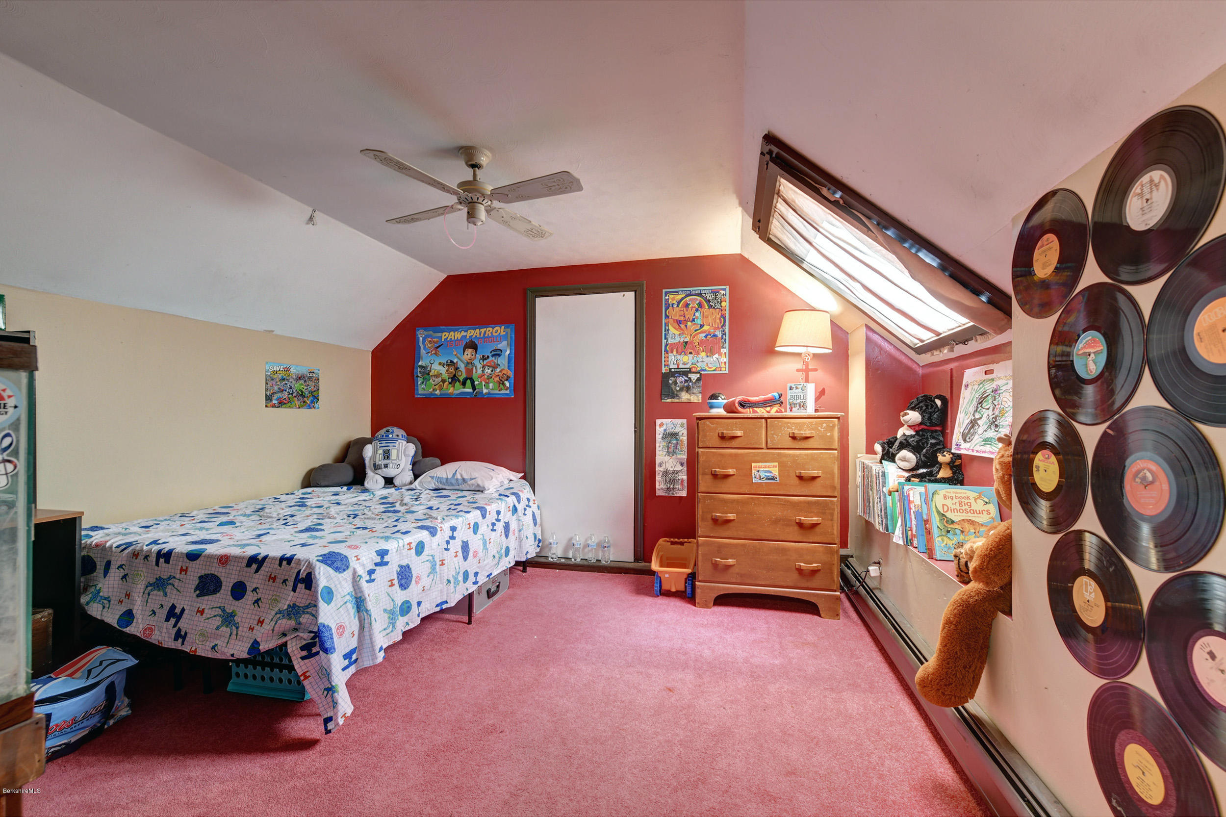 2175 Swamp Road Richmond, MA 01254 - Photo 17 of 33 a bedroom with a bed and a baby crib with the dresser