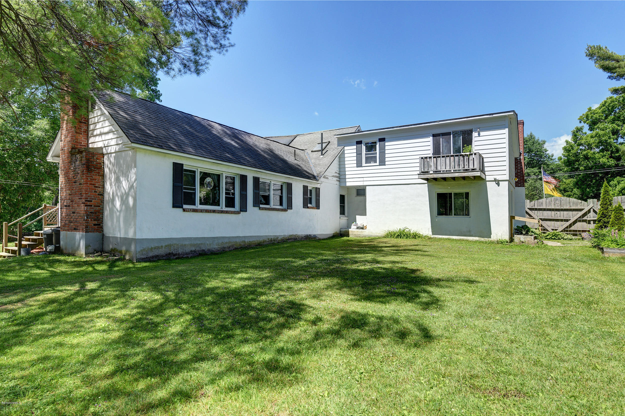 2175 Swamp Road Richmond, MA 01254 - Photo 31 of 33 a view of a house with a backyard