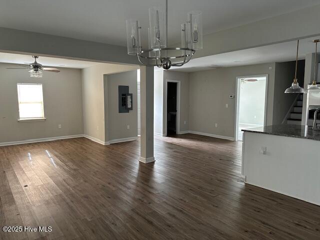 1855 Nixonton Road Elizabeth City, NC 27909 - Photo 5 of 13 View of the living room and the side door. The half bath is on the right of the side exit and the Laundry is on the left.