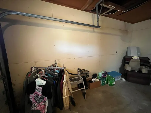 a close view of shoes and chairs in a room