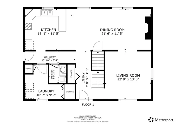 $250,000 | 706 7th Avenue Northwest, Clara City, MN 56222