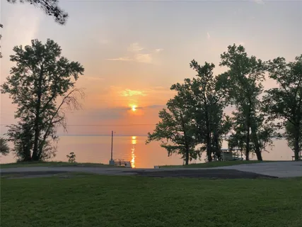 a backyard of a city