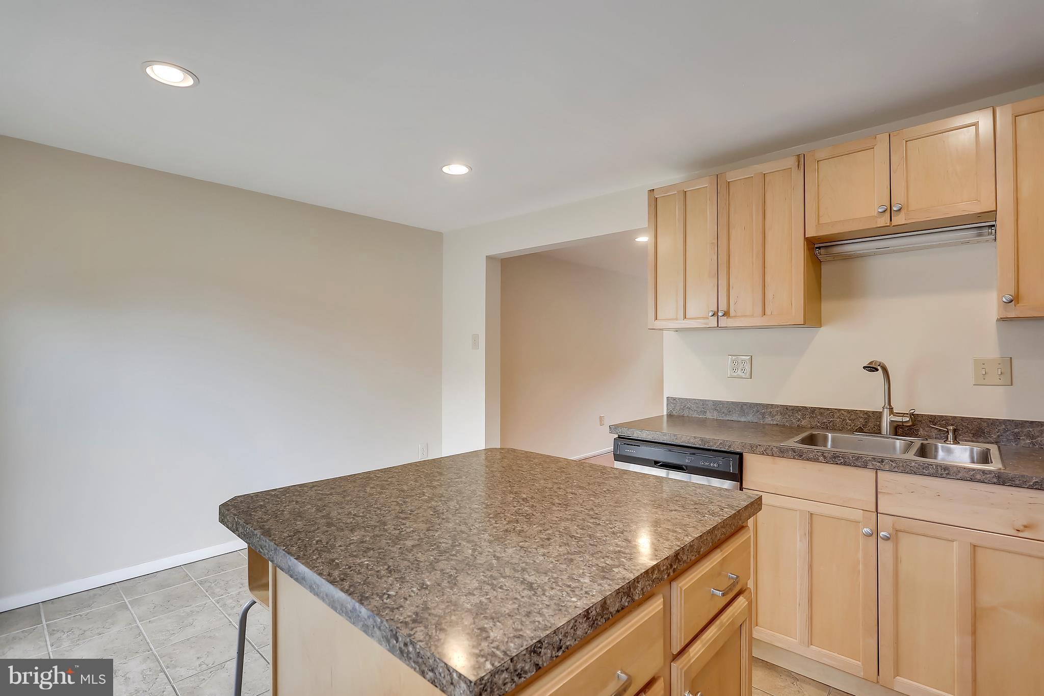 10740 Lester Street Silver Spring, MD 20902 - Photo 6 of 30 a kitchen with granite countertop a sink a stove and cabinets