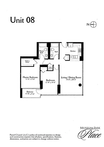 $390,000 | 1841 South Calumet Avenue, Unit 908, Chicago, IL 60616