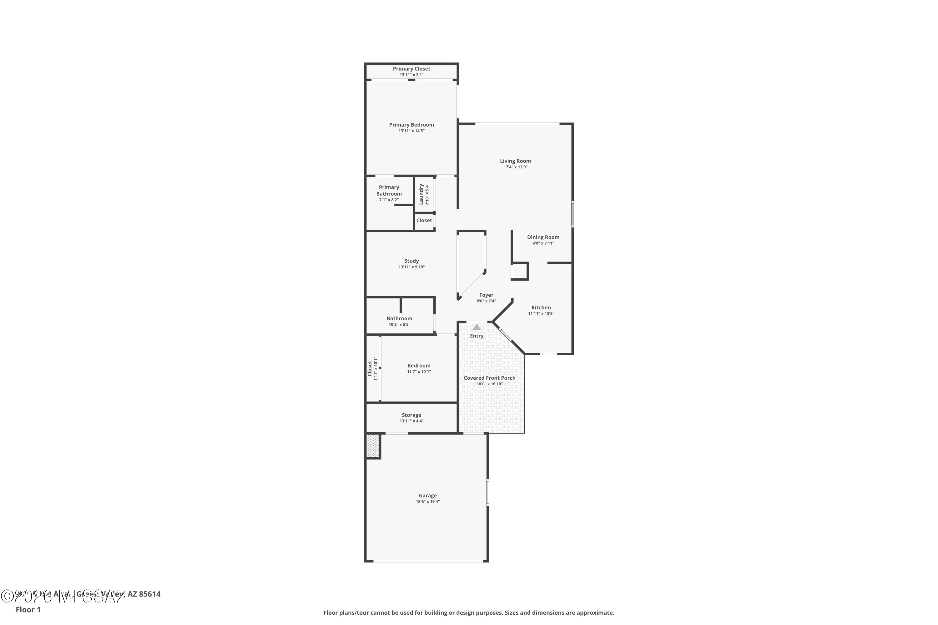 907 West Rio-Altar Green Valley, AZ 85614 - Photo 42 of 42 Floor Plan