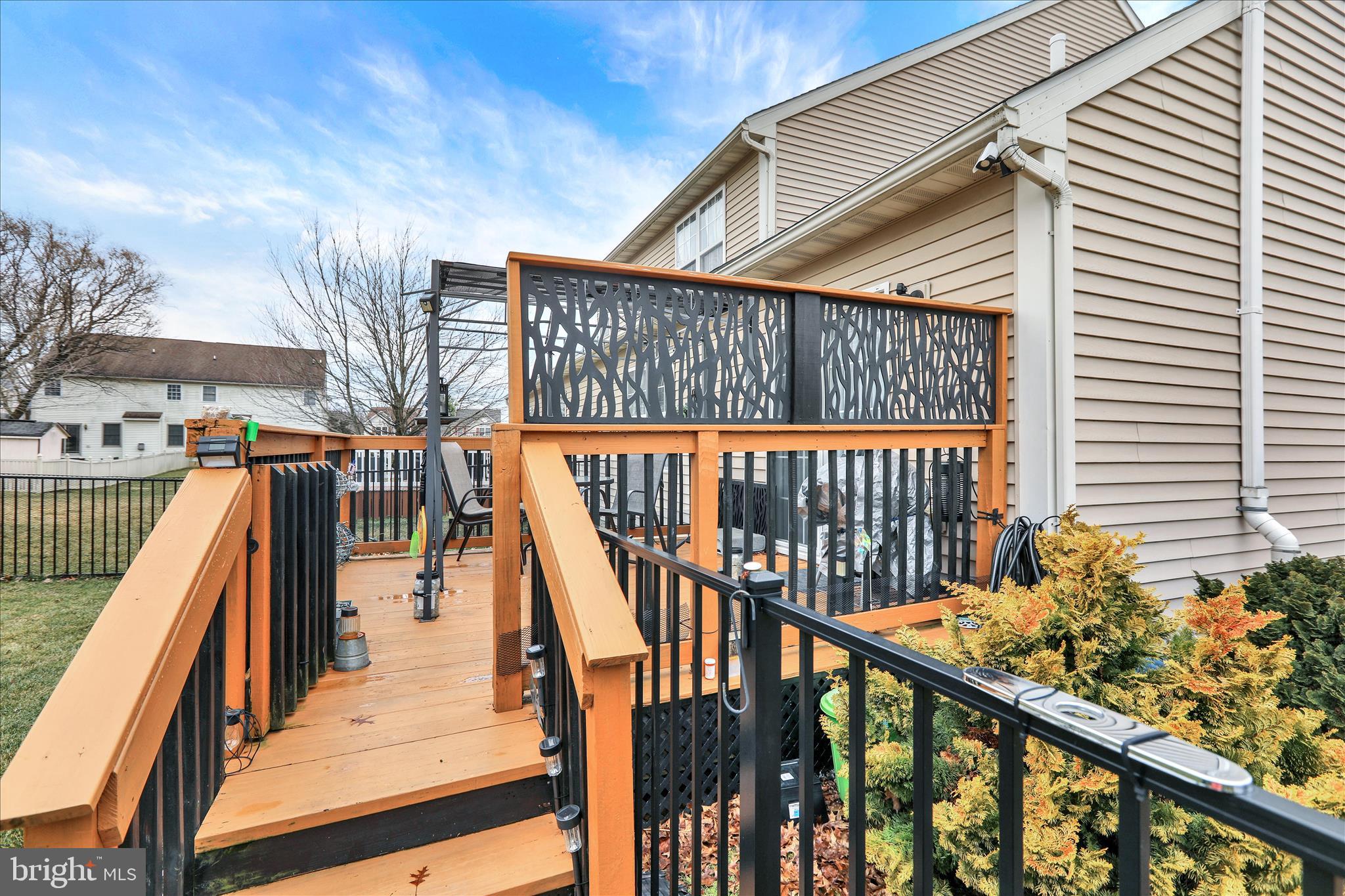 73 Michigan Drive Reading, PA 19608 - Photo 29 of 42 a view of balcony with wooden floor and stairs