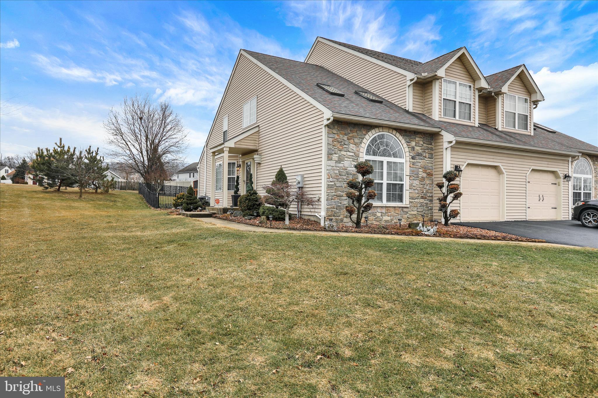73 Michigan Drive Reading, PA 19608 - Photo 32 of 42 front view of a house with a yard