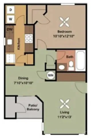 $925 | 13005 Heinemann Drive, Unit 6613, Austin, TX 78727