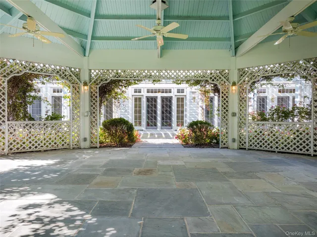 a view of a house with a outdoor space