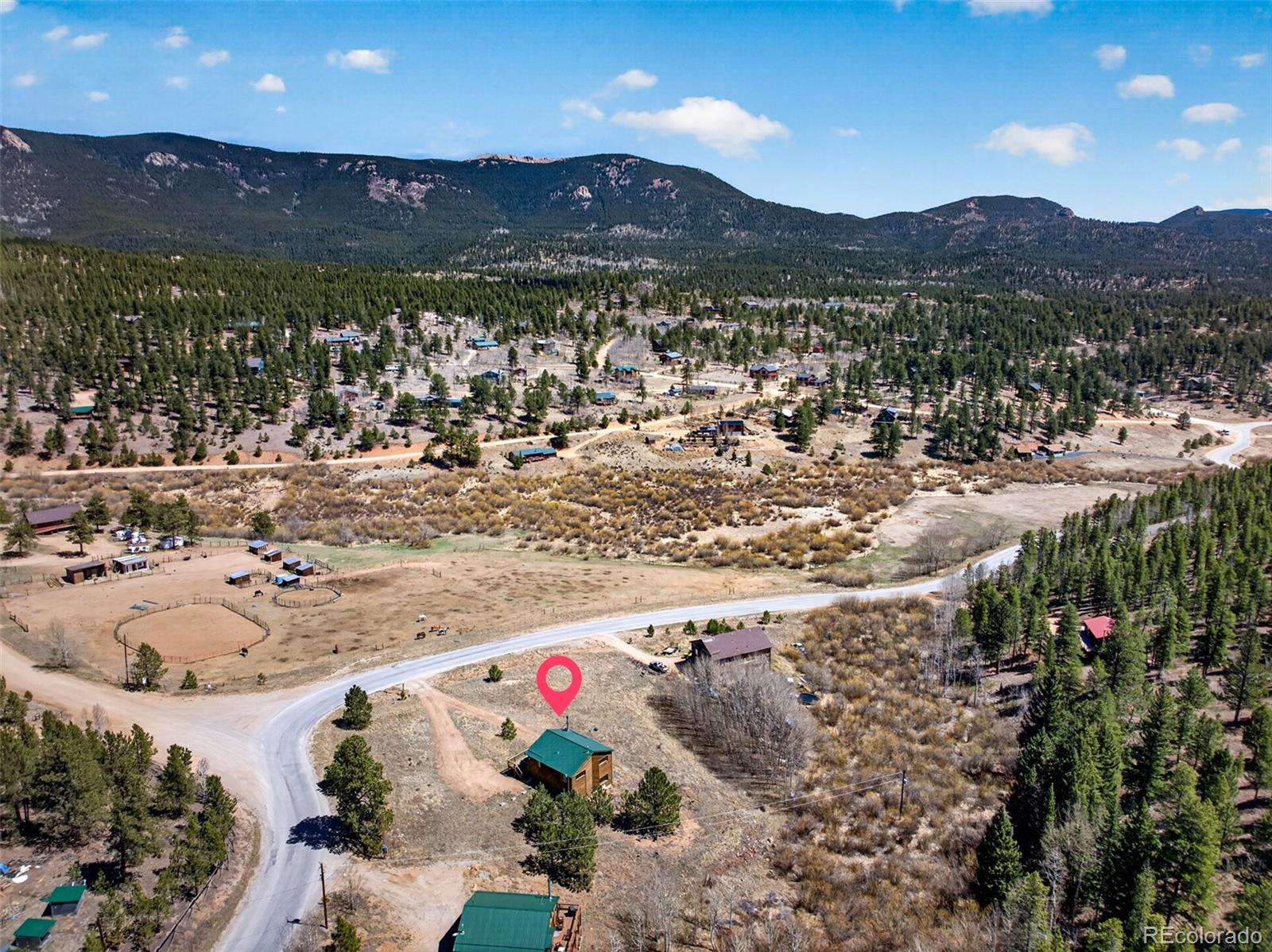 1328 Clark Road Bailey, CO 80421 - Photo 38 of 48 a view of a city
