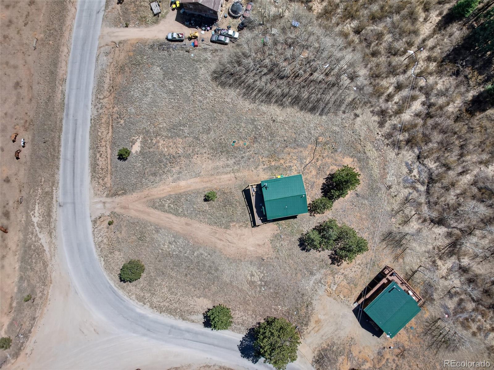 1328 Clark Road Bailey, CO 80421 - Photo 40 of 48 an aerial view of a bathroom