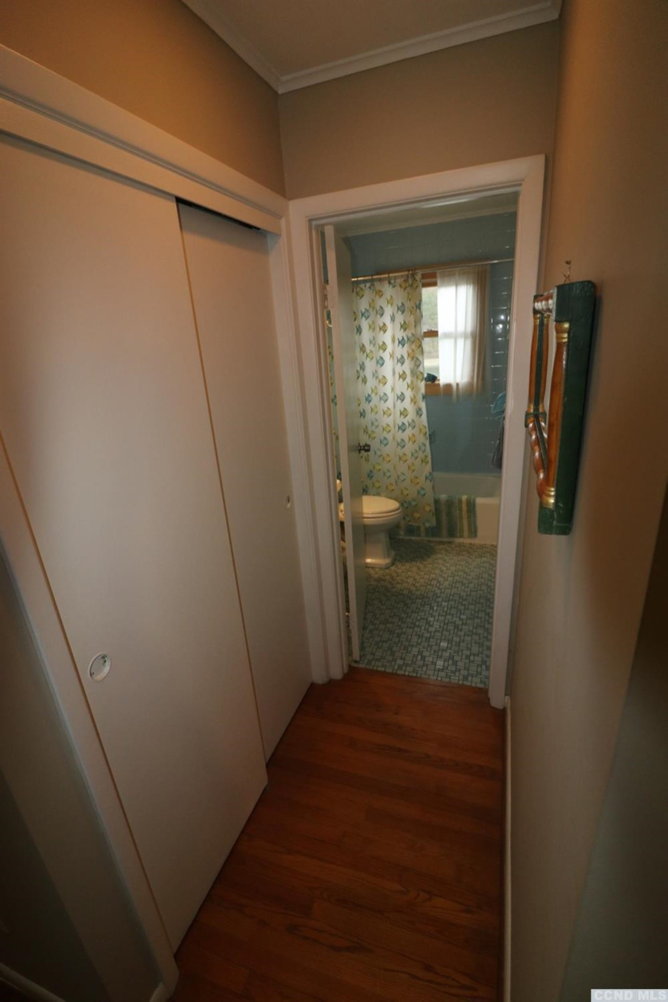 1238 Lakeview Road Copake, NY 12516 - Photo 27 of 54 a view of hallway with sink and wooden floor
