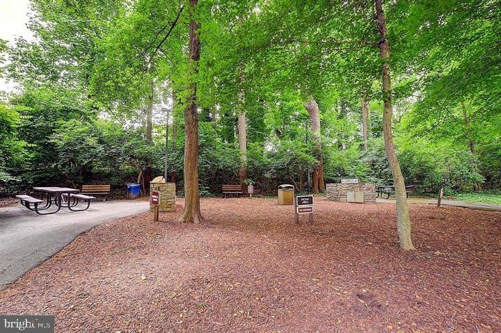 5225 Pooks Hill Road, Unit 1804N Bethesda, MD 20814 - Photo 38 of 44 a view of a patio with a tree