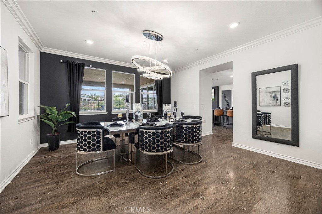 13734 Sweet Avenue Riverside, CA 92503 - Photo 9 of 75 Designer Dining Room
with a gorgeous Chandelier