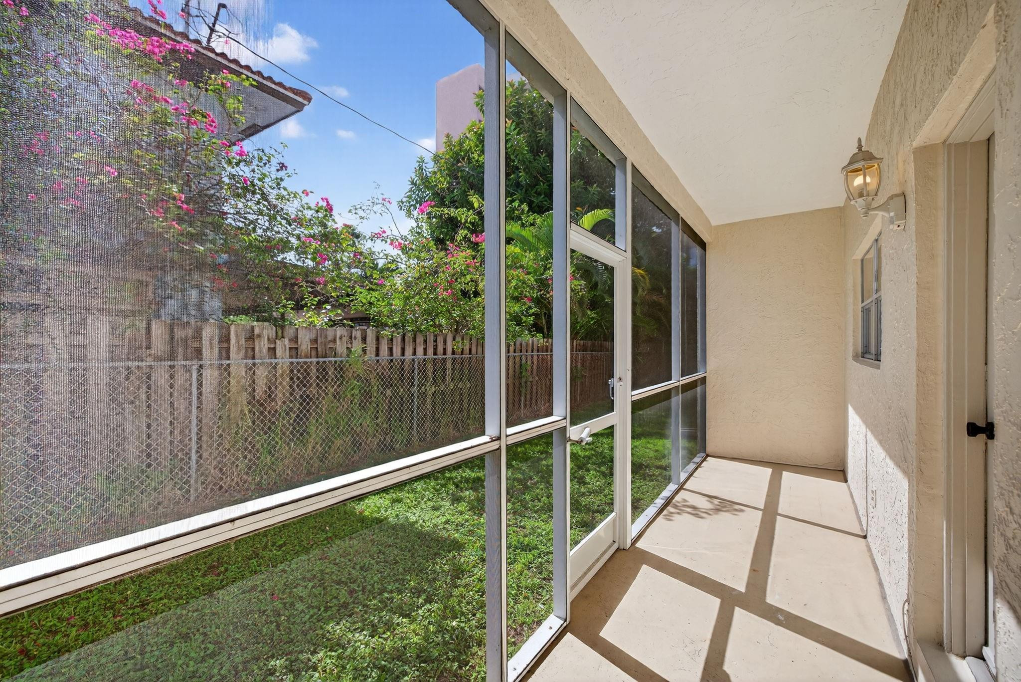 1450 North Riverside Drive, Unit 102 Pompano Beach, FL 33062 - Photo 16 of 32 a view of balcony