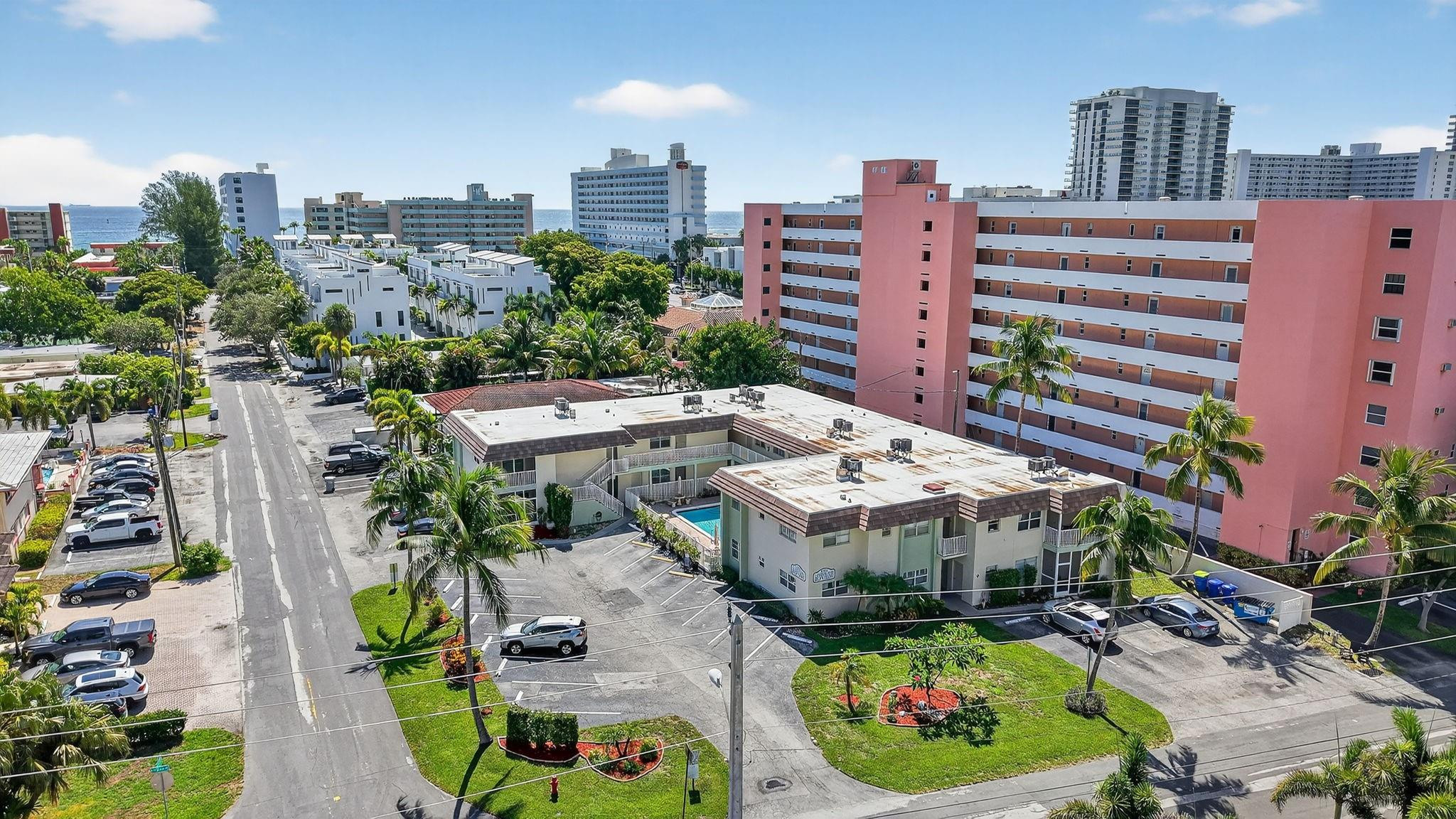 1450 North Riverside Drive, Unit 102 Pompano Beach, FL 33062 - Photo 25 of 32 a view of a city and tall buildings