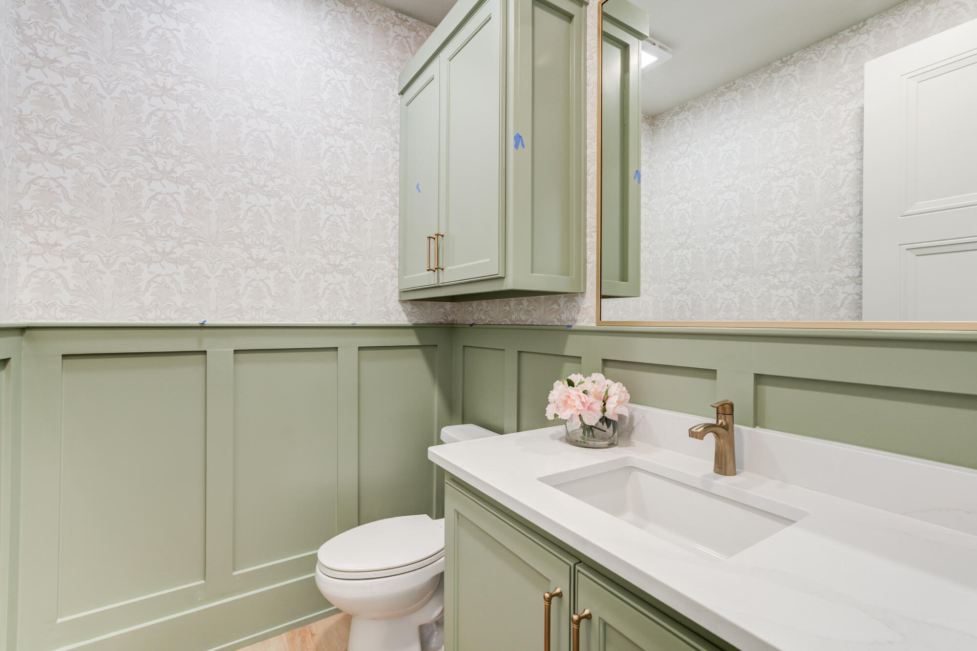 2802 151st Street Lubbock, TX 79423 - Photo 51 of 60 a bathroom with a sink and a toilet