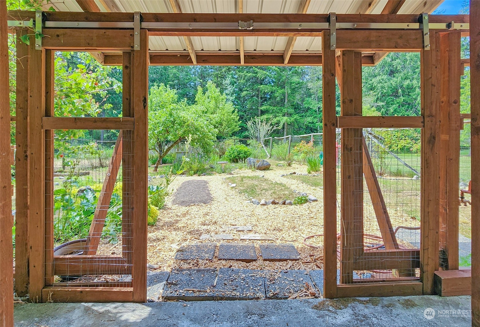 482 Old Homestead Road Lopez Island, WA 98261 - Photo 19 of 27 a view of a living room and a window