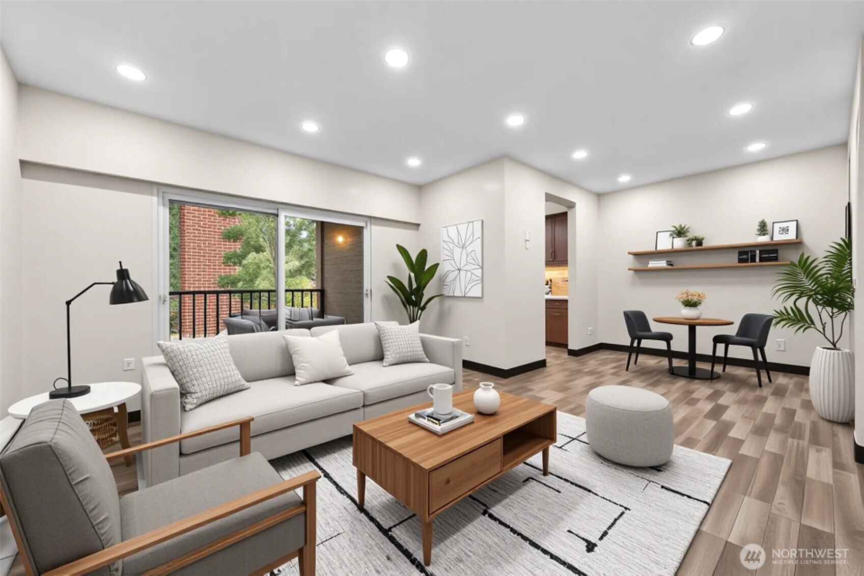 8641 Zircon Drive Southwest, Unit U3 Lakewood, WA 98498 - Photo 6 of 32 a living room with furniture and a table