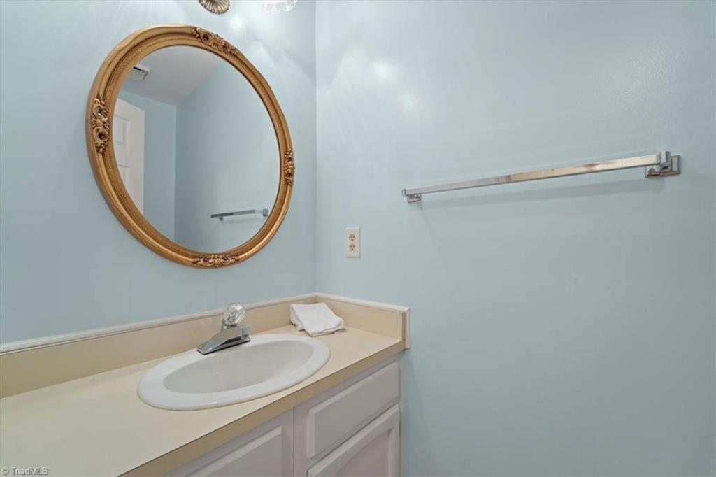 3610 Gramercy Road Greensboro, NC 27410 - Photo 16 of 39 Downstairs Half Bath