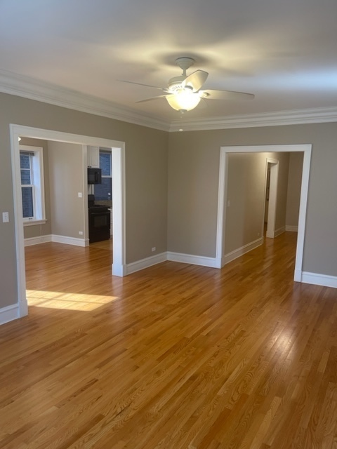 612 Sheridan Road, Unit 1 Evanston, IL 60202 - Photo 9 of 17 a view of livingroom with wooden floor