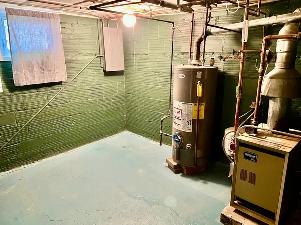 a bathroom with a sink