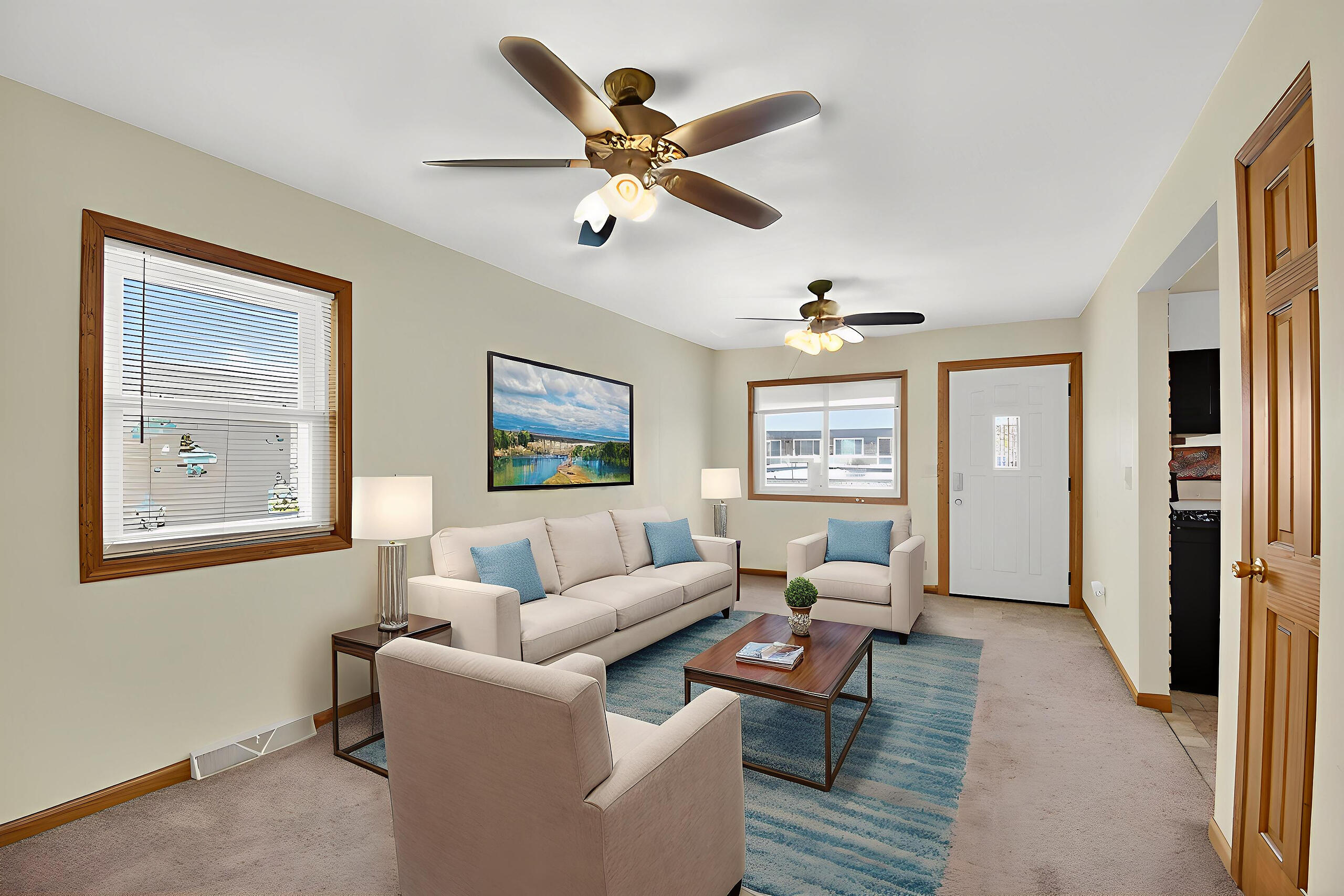 1617 Ohio Street Racine, WI 53405 - Photo 5 of 27 Living room - virtually staged