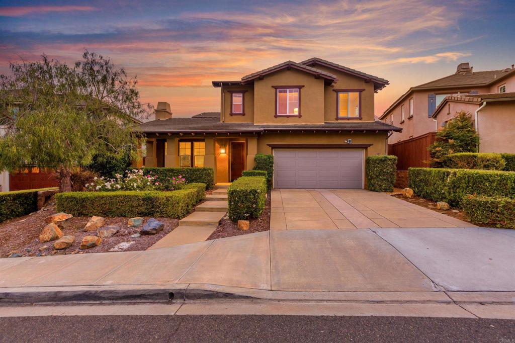 1415 Eclipse Drive San Marcos, CA 92078 - Photo 2 of 57 front view of a house with a yard