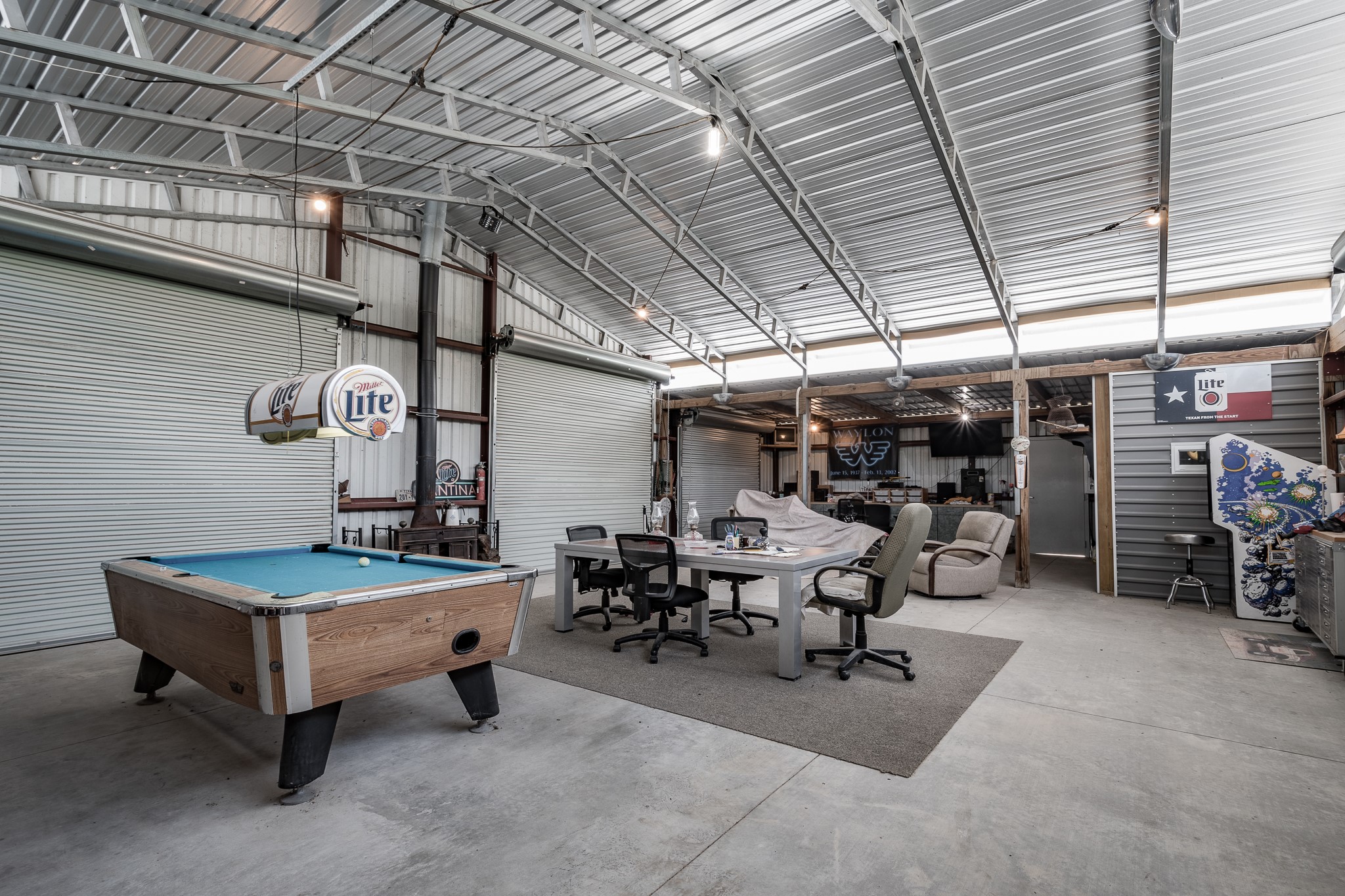 0 Willingham Lane Conroe, TX 77306 - Photo 12 of 30 Roll Up doors open up for fresh air