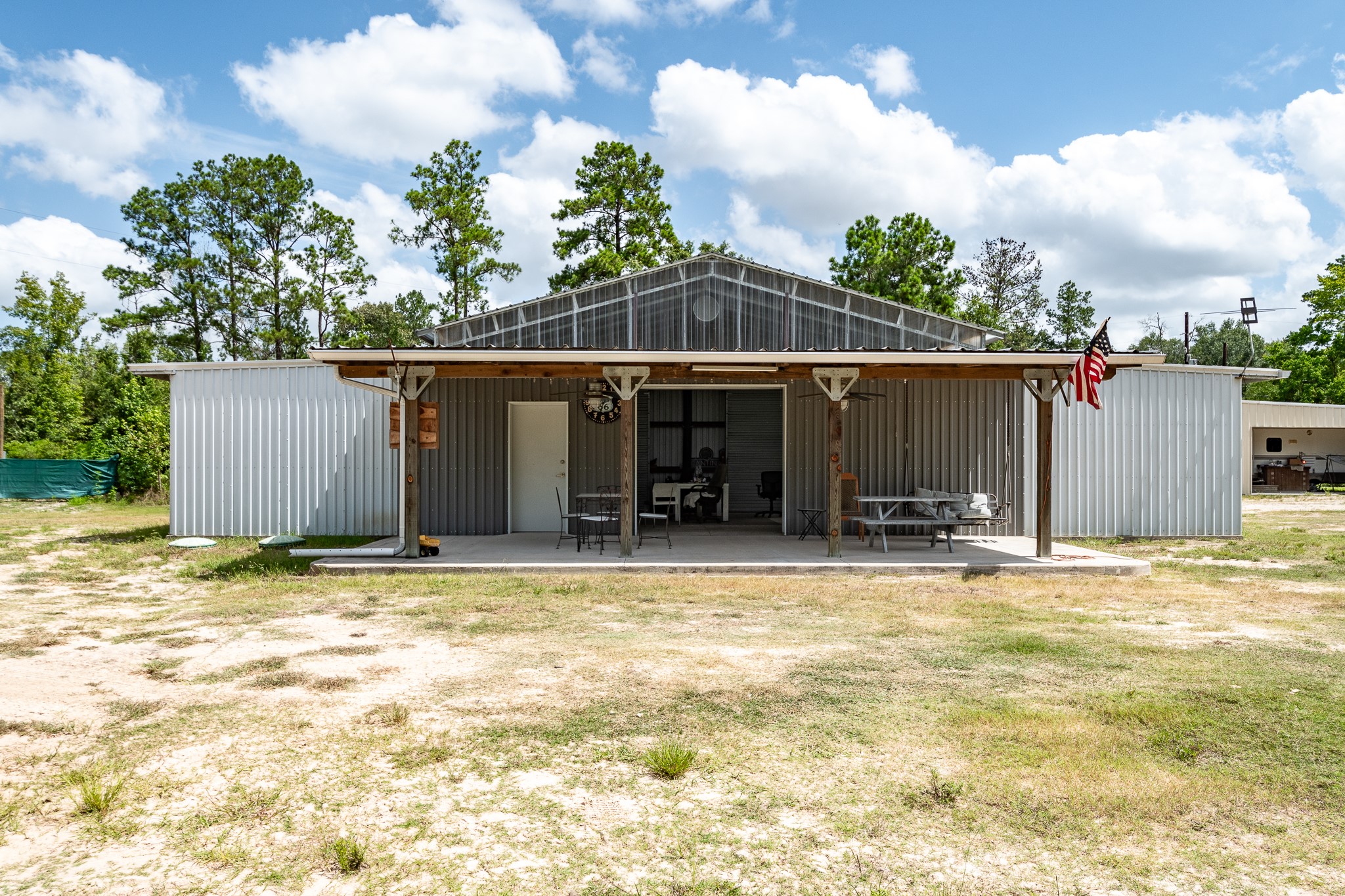 0 Willingham Lane Conroe, TX 77306 - Photo 16 of 30 Covered Back Porch