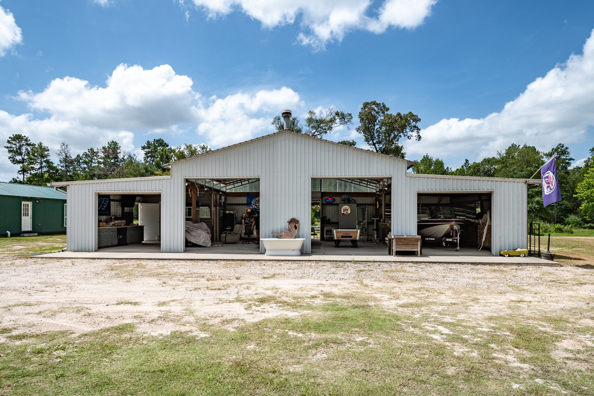 0 Willingham Lane Conroe, TX 77306 - Photo 10 of 30 4 Bay Steel Barn