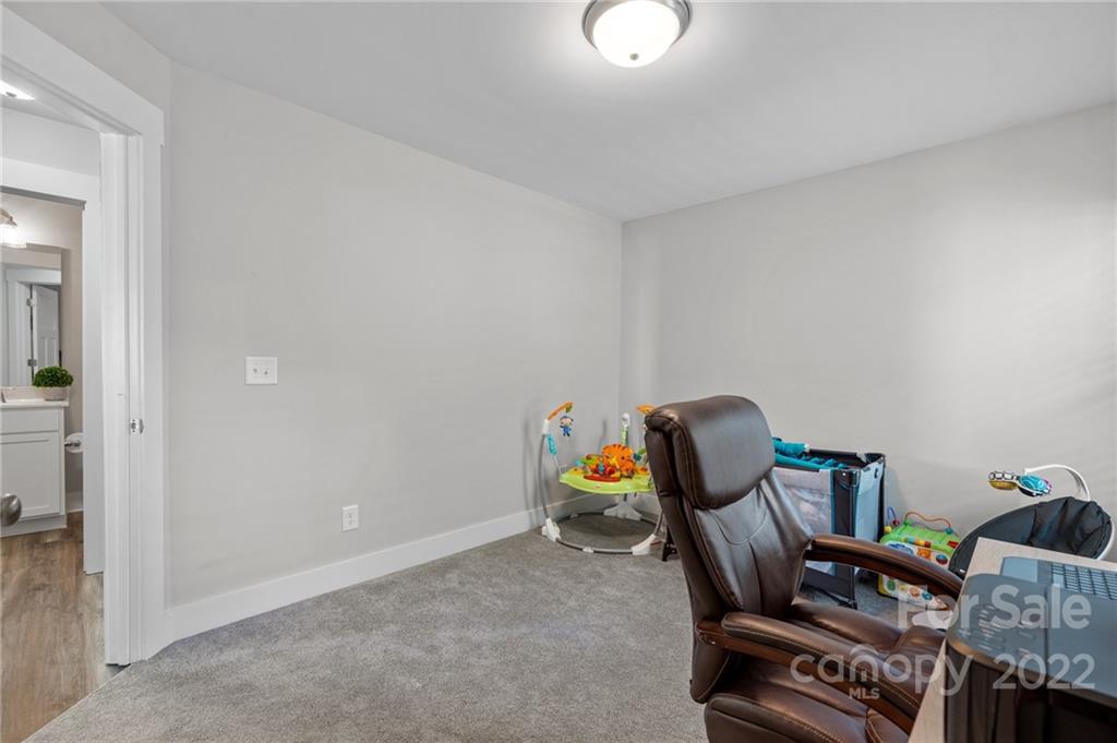 30 Rose Street York, SC 29745 - Photo 22 of 31 a view of workspace with wooden floor and lounge chair