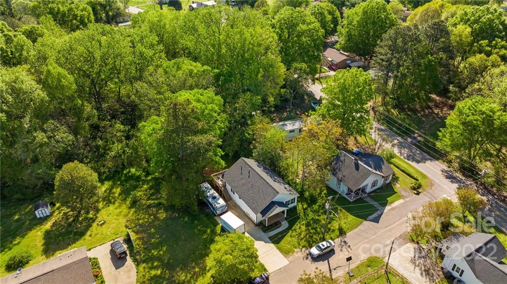 30 Rose Street York, SC 29745 - Photo 26 of 31 an aerial view of a house with a yard and outdoor seating