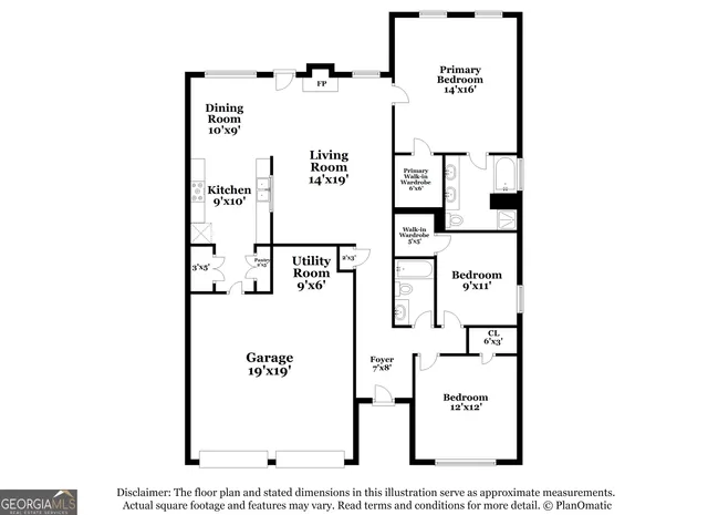 $2,080 | 4630 Thermal Court, Douglasville, GA 30135