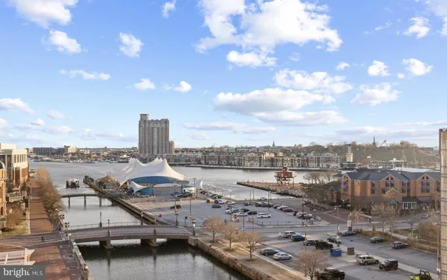 a view of a glass door with a balcony