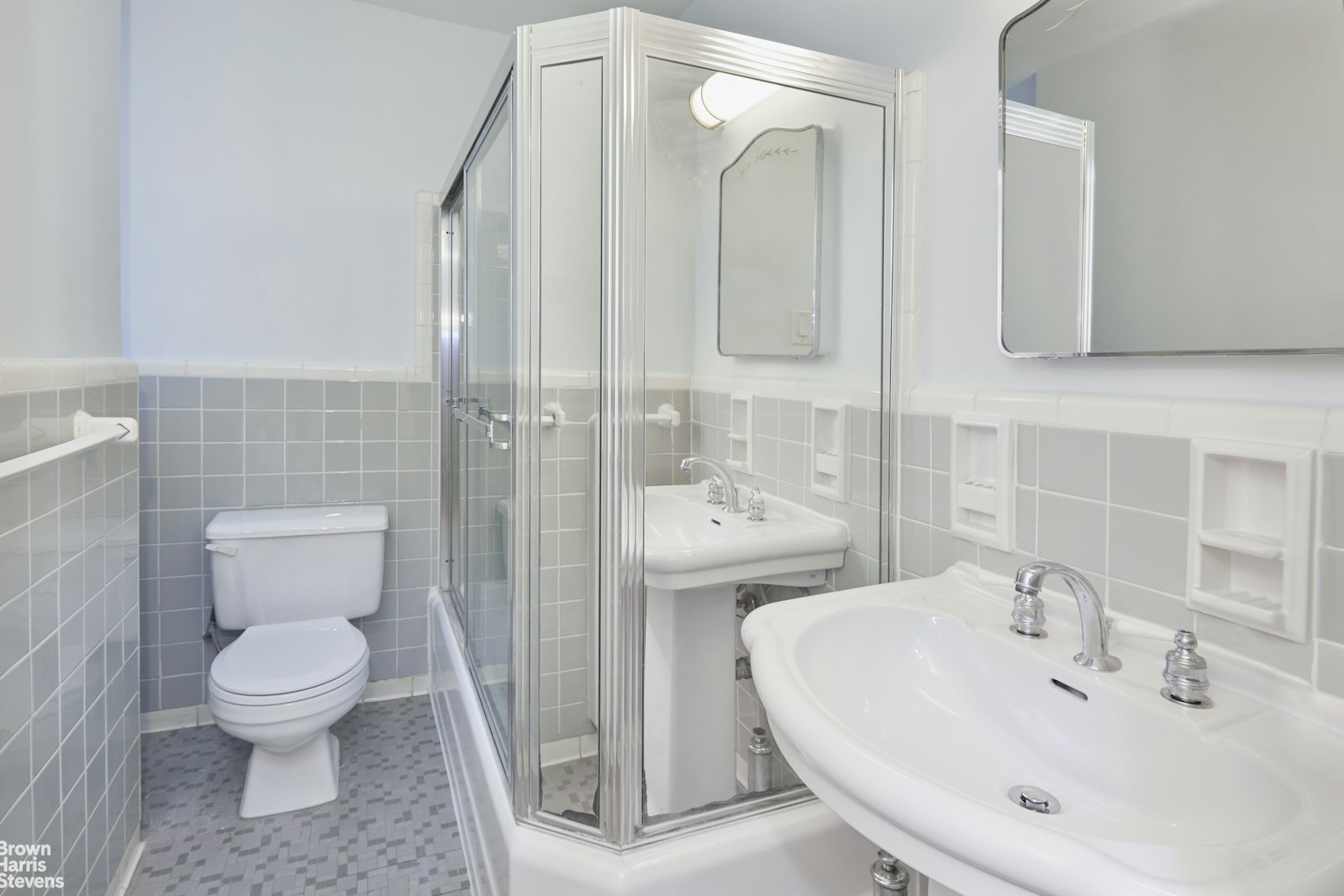 131 74th Street, Unit 3B Brooklyn, NY 11209 - Photo 5 of 10 a bathroom with a toilet sink and shower