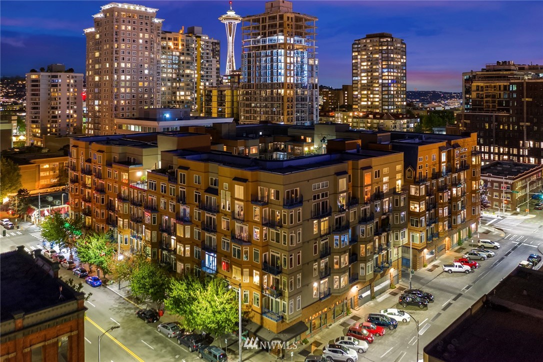 2415 2nd Avenue, Unit 734 Seattle, WA 98121 - Photo 1 of 1 a city view with tall buildings