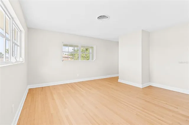 a view of empty room