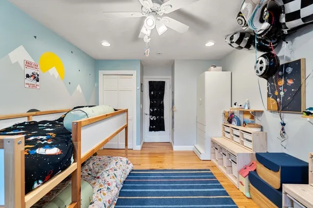 a very nice looking room with a large window