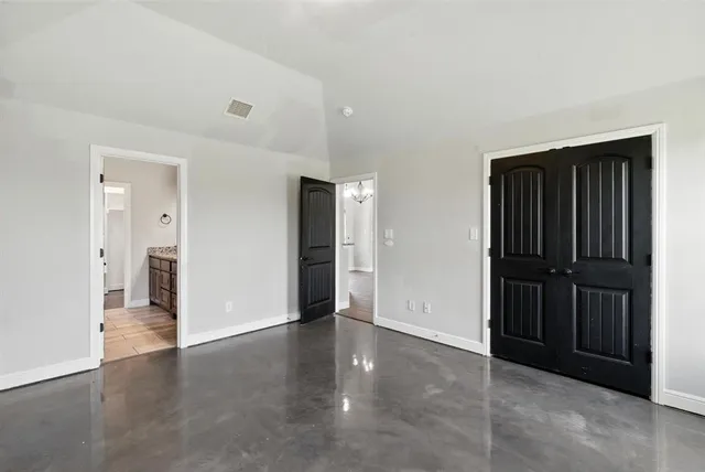 wooden floor in an empty room