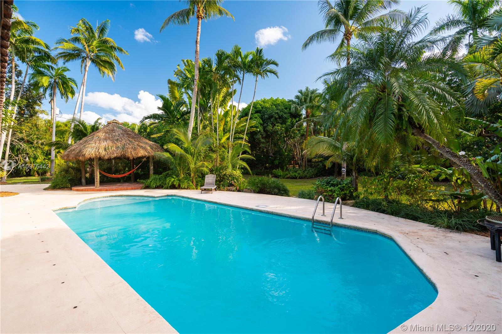 6100 Moss Ranch Road Pinecrest, FL 33156 - Photo 10 of 30 pool and chickee hut