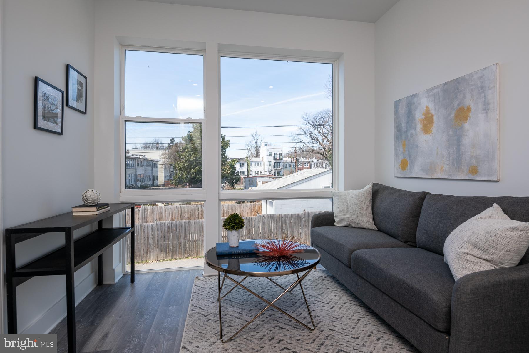 818 Bladensburg Road Northeast, Unit 203 Washington, DC 20002 - Photo 2 of 13 a living room with furniture and a window