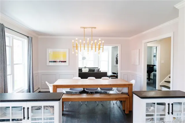 a room with furniture and window