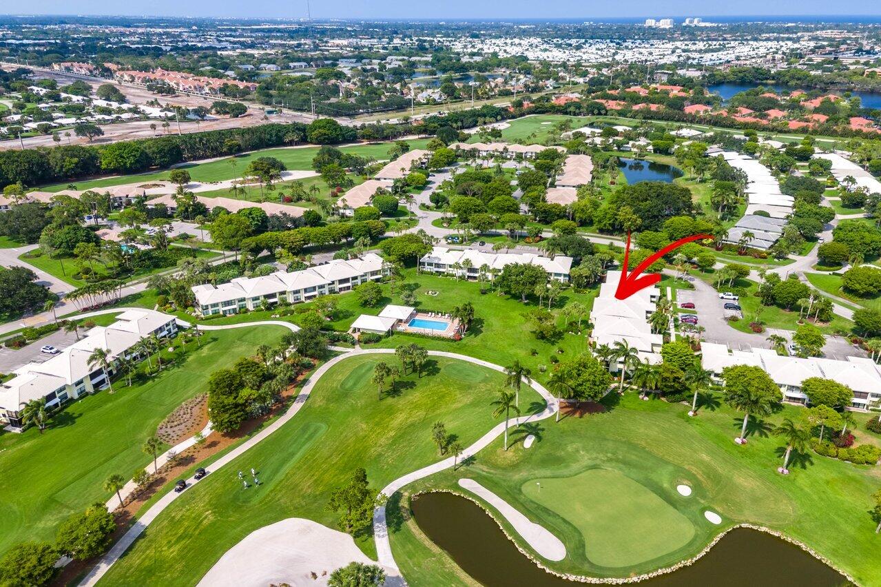 3675 Quail Ridge Drive, Unit BOBWHITE B Boynton Beach, FL 33436 - Photo 27 of 33 Aerial view
