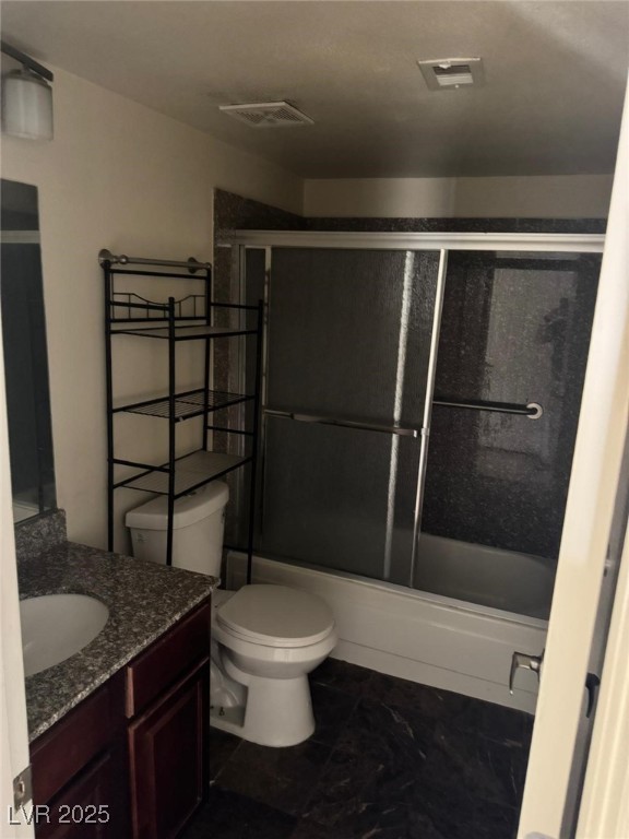 5021 River Glen Drive, Unit 41 Las Vegas, NV 89103 - Photo 12 of 12 Full bath with vanity, toilet, and bath / shower c