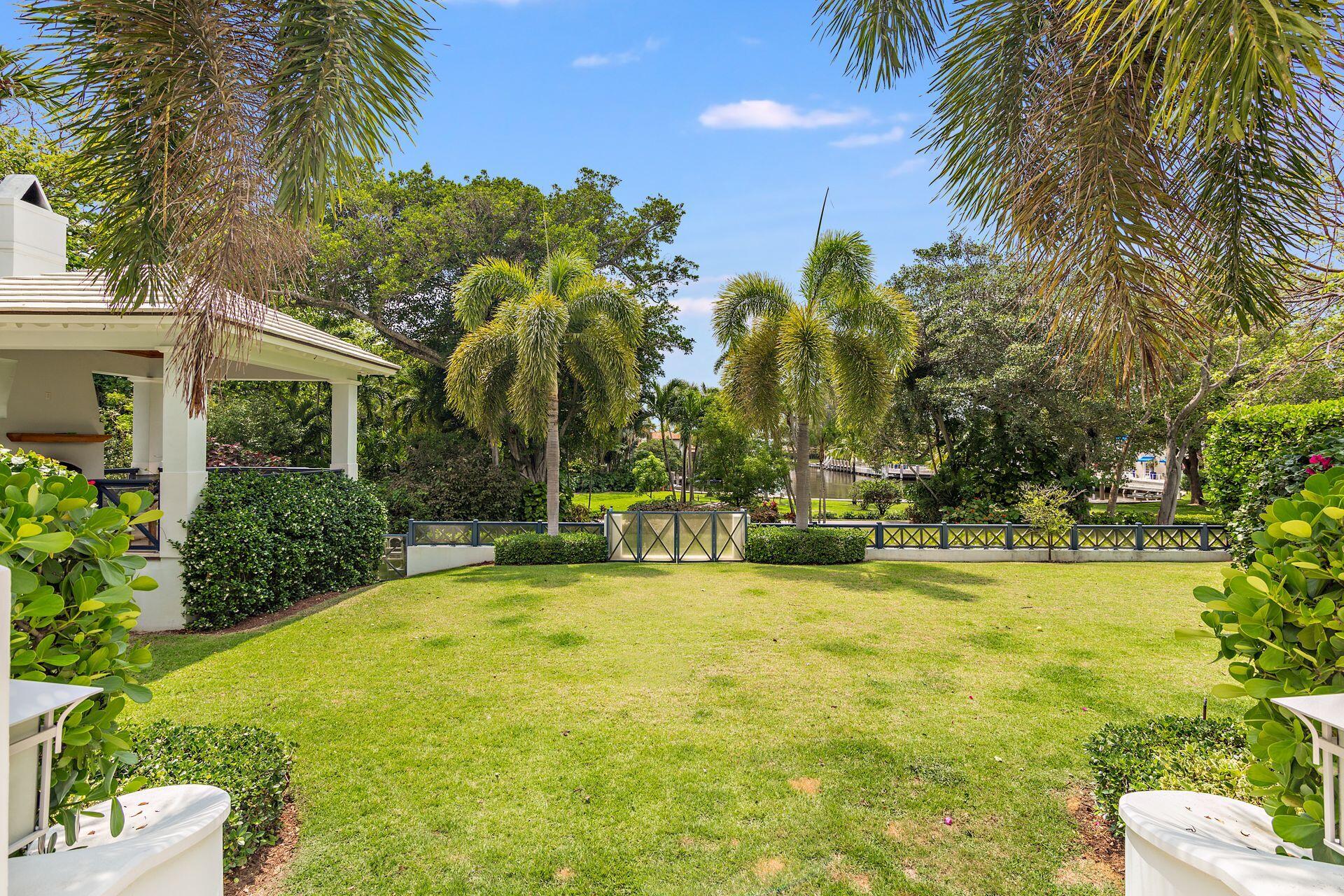 1222 North Ocean Boulevard Gulf Stream, FL 33483 - Photo 53 of 61 a view of swimming pool with an outdoor space and seating area