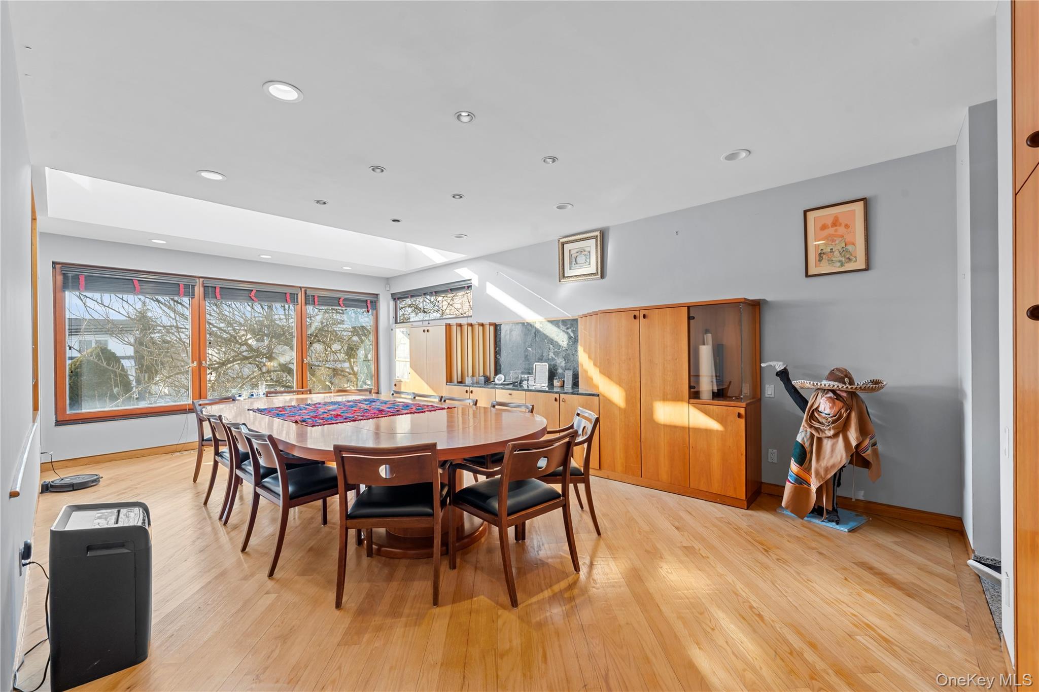2829 Frankel Boulevard Merrick, NY 11566 - Photo 6 of 46 a view of a dining room with furniture window and wooden floor