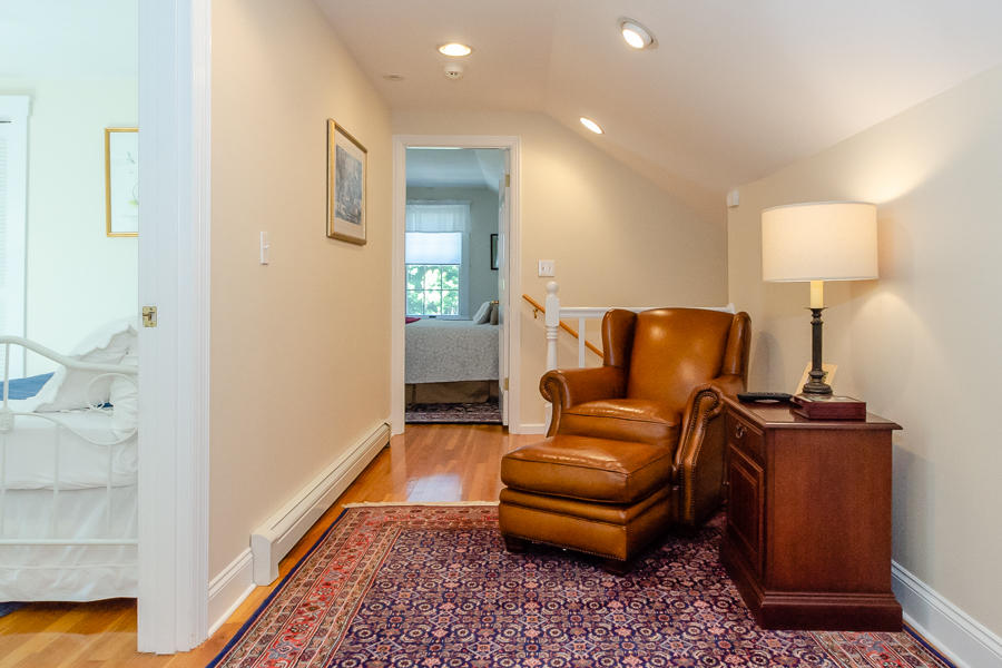 18 Register Road Marion, MA 02738 - Photo 16 of 30 a living room with furniture a flat screen tv and lamp